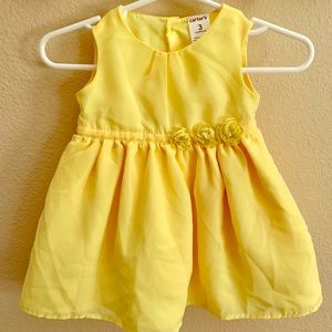 Carter’s Yellow Dress